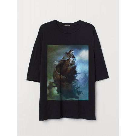 Tricou Dracula in the sky bumbac